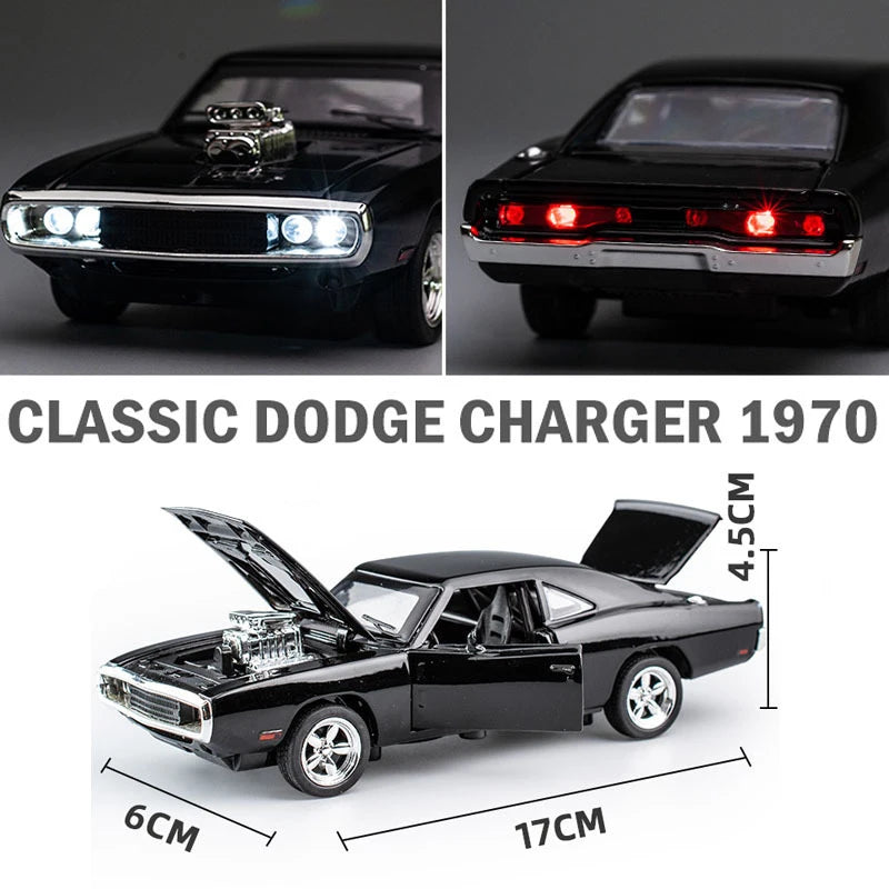 Dodge Challenger Modelo de carro Velozes e Furiosos